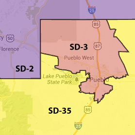 Colorado Senate District 3.