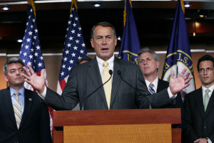 House Speaker John Boehner (R).