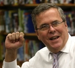 What's in your hand, Jeb?