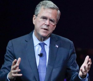 Holy Crap! Jeb Bush is morphing into George W. Bush before our very eyes.