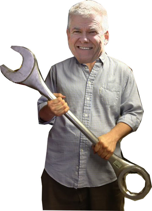 That's a big-ass wrench, Tim Neville.