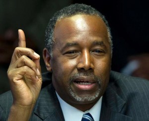 Ben Carson explains which way is up.