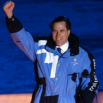 Mitt Romney at the SLC Olympics, 2002.