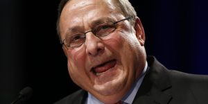 Maine Gov. Paul LePage may have a bit of an anger management problem.