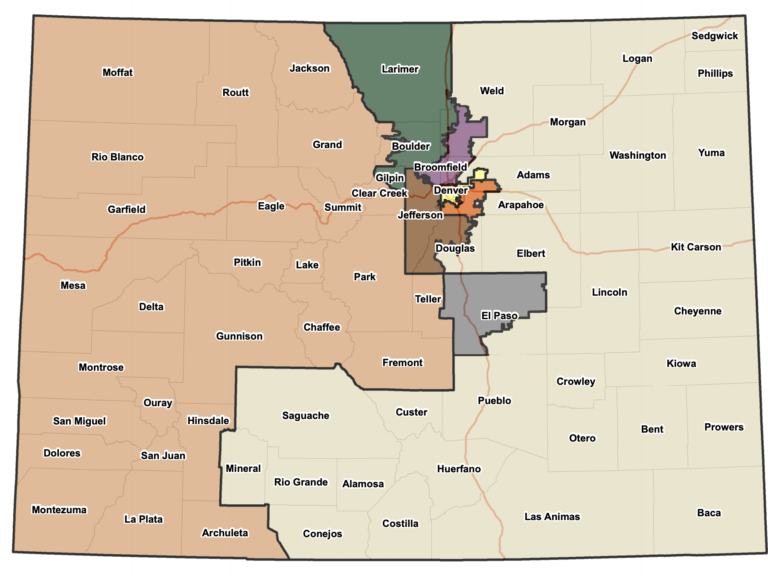 First Look at Congressional Redistricting Map in Colorado | Colorado Pols